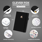 Clever Fox Planner 2nd Edition – Colorful Weekly & Monthly Goal Planner - Image 2