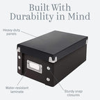 Snap-N-Store Index Card Holder Storage Box - Image 3