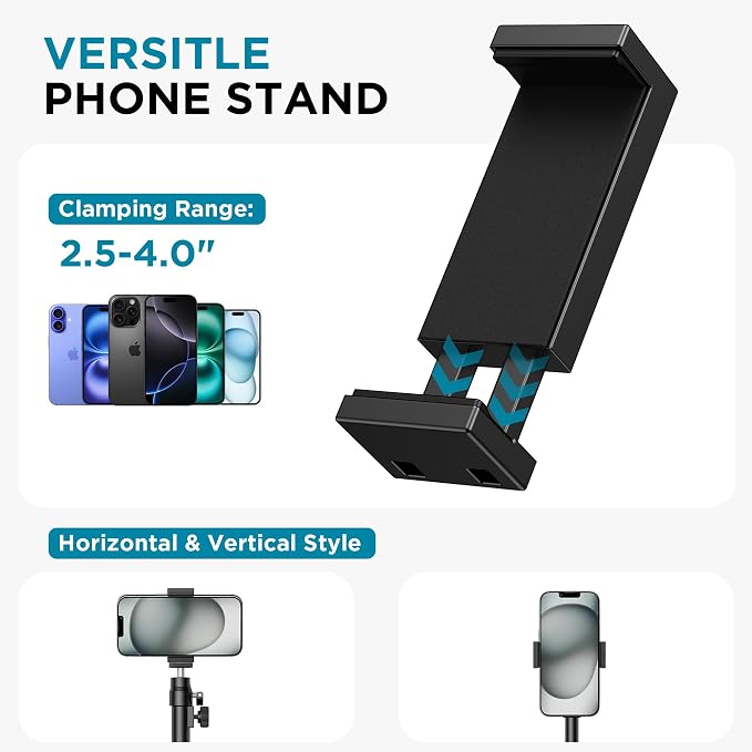 InnoGear Webcam Tripod, Extendable Webcam Stand - Image 5