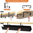 Under Desk Cable Management Tray - Image 7