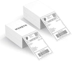 MUNBYN 4x6 Inch Direct Thermal Labels, 1000 Labels/2 Stacks, Fanfold Shipping by MUNBYN