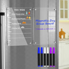 AITEE Acrylic Magnetic Weekly Meal Planner by AITEE