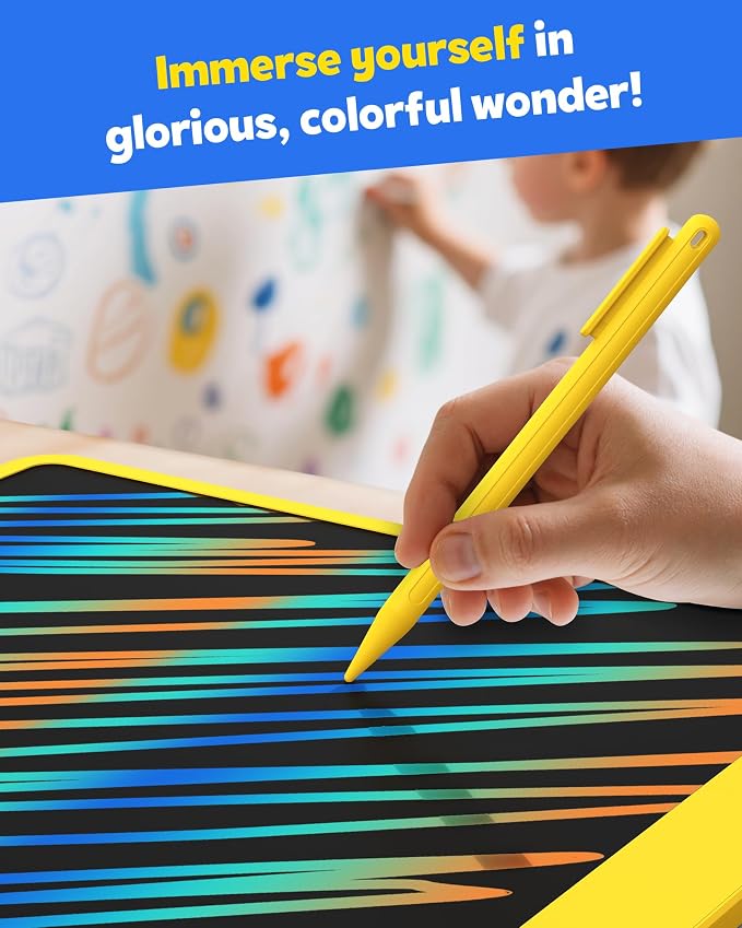 TEKFUN LCD Writing Tablet for Adults, Large Doodle Board, 16 Inch Colorful - Image 4