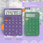 CATIGA 12 Digit Desktop Calculator Basic Desk Calculator - Image 3