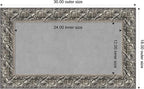 Amanti Art Silver Framed Magnetic Board 18x30 Small Vision Board - Image 4