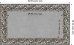Amanti Art Silver Framed Magnetic Board 18x30 Small Vision Board - Image 3