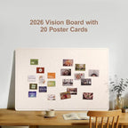 Vision Board 36x24 Inches, Thicken Felt Pin Board - Image 3