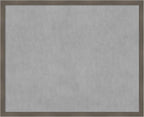 Amanti Art Grey Framed Magnetic Board 34x42 X-Large Vision Board by AmantiArt