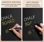 SELEAD 100% Real Wood Frame Magnetic Chalkboard - Image 7