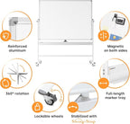 Rolling Dry Erase Board 60 x 46 - Image 7