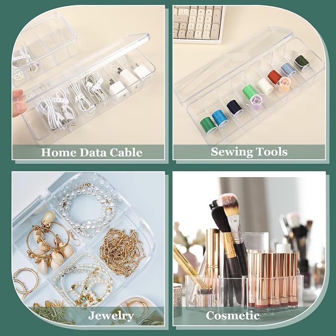 Cable Organizer Box with Lid, Charger Organizer - Image 6