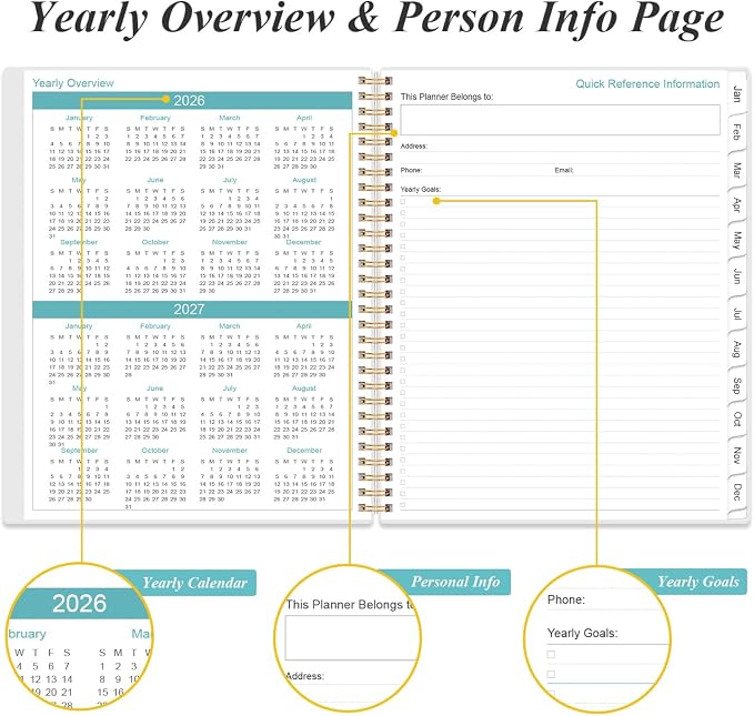 2026 Planner - Planner 2026 from January 2026 to December 2026 - Image 5