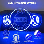 Customizable Gym Neon Sign Decor - Image 4