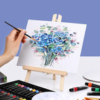 ESRICH 24 Pack 11.8" Wood Easels, Tabletop Easel - Image 5