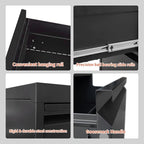 IKIMI 4 Drawer Locking File Cabinet - Image 6