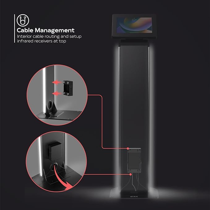 Kiosk Floor Stand with Led Lights - Image 5