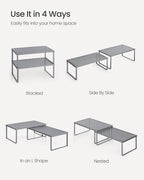 SONGMICS Spice Racks, Countertop Organizers, Shelf Risers, Expandable - Image 7