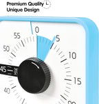 TWENTY5 SEVEN Countdown Timer 7.5 inch; 60 Minute 1 Hour Visual Timer – - Image 4