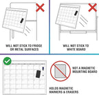 Magnetic-Receptive Dry Erase Two Month Laminated Jumbo Wall Calendar, Big - Image 8