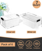 EOENVIVS Plastic Storage Bins - Image 4