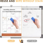 MAKELLO Dry Erase Calendar for Wall 24" x 18", Kitchen and Bedroom - Image 5