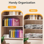 ABC life 6 Pack Plastic Expanding File Folder, Transparent Envelopes - Image 6