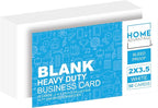 Home Advantage 2x3.5 Blank Index Cards by HomeAdvantage