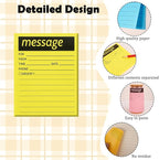 9 Pieces Phone Message Pads for Office, Big Sticky Notes for Wall, Urgent While - Image 3