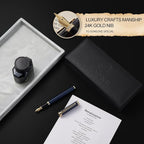 HDDNB Blue Luxury Fountain Pen Set - Image 4