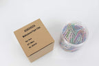 AOKIVIGOA 500pcs Coloured Paper Clips - Image 2