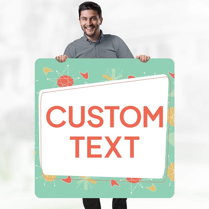 Custom Sign, Custom Street Sign, 11 Font Colors, 13 Font Styles, 4 Hole Options - Image 2