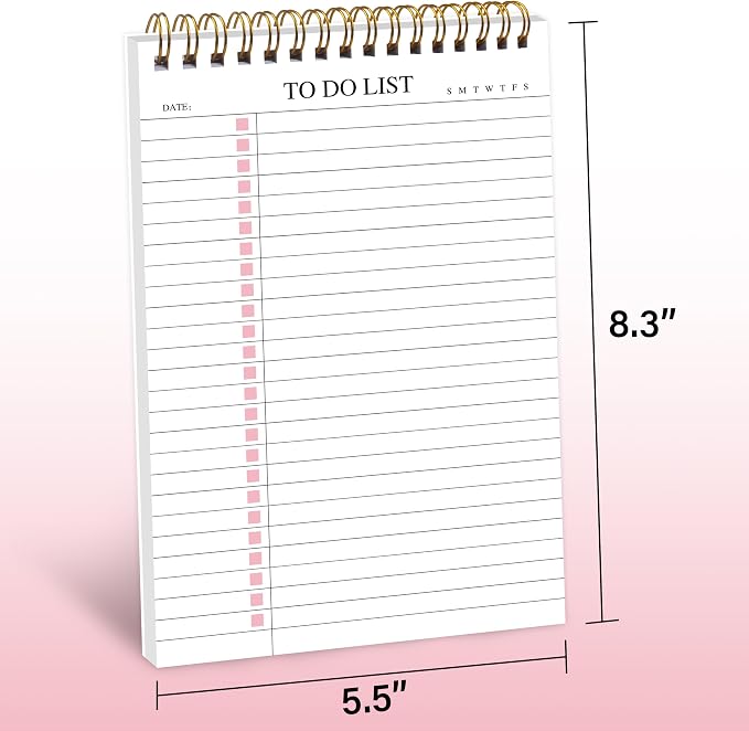 To Do List Notepad, Undated Daily Planner Notepad - Image 3