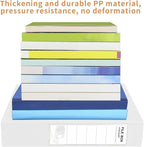 HUA JIE 2 Pack A4 Storage File Boxes Archives Case, 65mm Spine, Box File - Image 6