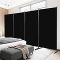 Room Divider 6FT Folding Privacy Screens, 4 Panel Partition Room Dividers by HOMSCREENER