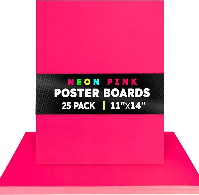 Hygloss Medium Poster Board 11x14 by HyglossProductsInc