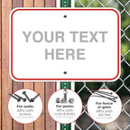 Custom Sign, Personalized Metal Signs, Customize - Image 4