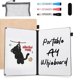 AGM Portable White Board Dry Erase Notebook, Small Travel Dry Erase Board by AGM