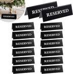 14 Pcs Reserved Table Signs, Reserved Table Signs Acrylic Reserved Table Tent - Image 9