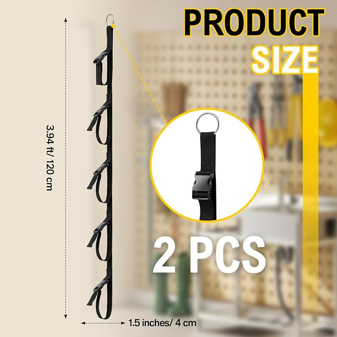 Wowangce 2 Pcs Extension Cord Organizers and Storage Garage Extension Cord - Image 2