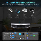 TONGVEO 4K PTZ Conference Room Camera System AI Auto-Tracking 20x Zoom 4K PTZ - Image 7