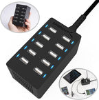 Sabrent 60 Watt 10-Port Family-Sized Desktop USB Rapid Charger. Smart USB Ports - Image 2