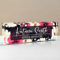 Personalized Name Plate for Desk, Custom Desk Name Plate, Acrylic Name Plate by EOBIBIFUN