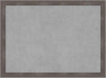 Amanti Art Grey Framed Magnetic Board 23x31 Medium Vision Board by AmantiArt