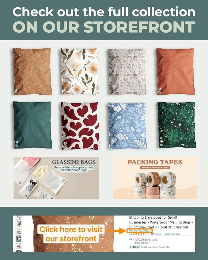 Poly Mailers 6x9-100 Pack Biodegradable Shipping Bags - Image 6
