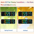 Peakeep Large Display Digital Alarm Clock - Image 7