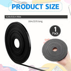 AmazingSpark Magnetic Tape Roll Thin Strips, 1/4 Inch x 33 Feet Magnetic Board - Image 2