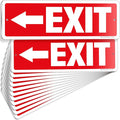iSYFIX Exit Signs 12 Pack 12x4 Inch by iSYFIXPREMIUMSIGNS