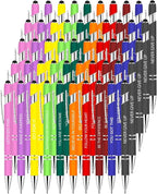 Luxeviss 50 Pcs Inspirational Pens Bulk by LuxevissWriteYourRise