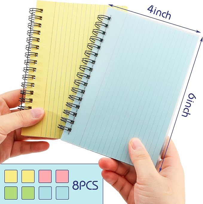 Koogel 400PCS Colored Index Cards, 4x6 Ruled Index Cards - Image 2
