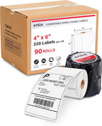 enKo Dymo 4XL Labels 4 x 6 1744907 Compatible by enKoProducts